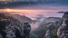 Утро в горах