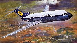 Самый массовый авиалайнером в мире. С 1963 по 1984 годы, было поставлено 1832 самолета!
