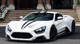Оснащен мотором V8 мощностью 1104 л.с. с макс. крутящим моментом 1430 Нм. Разгон 0-100 км/ч за 3 сек. Макс. скорость 375 км/ч. Цена 830,000 Евро.